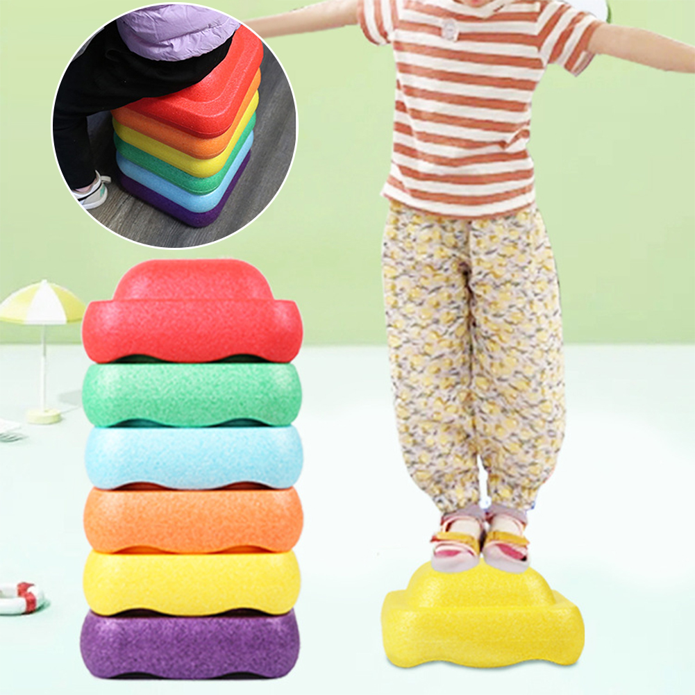 Kids Toys Deals - Pietre di equilibrio multicolori a 6
