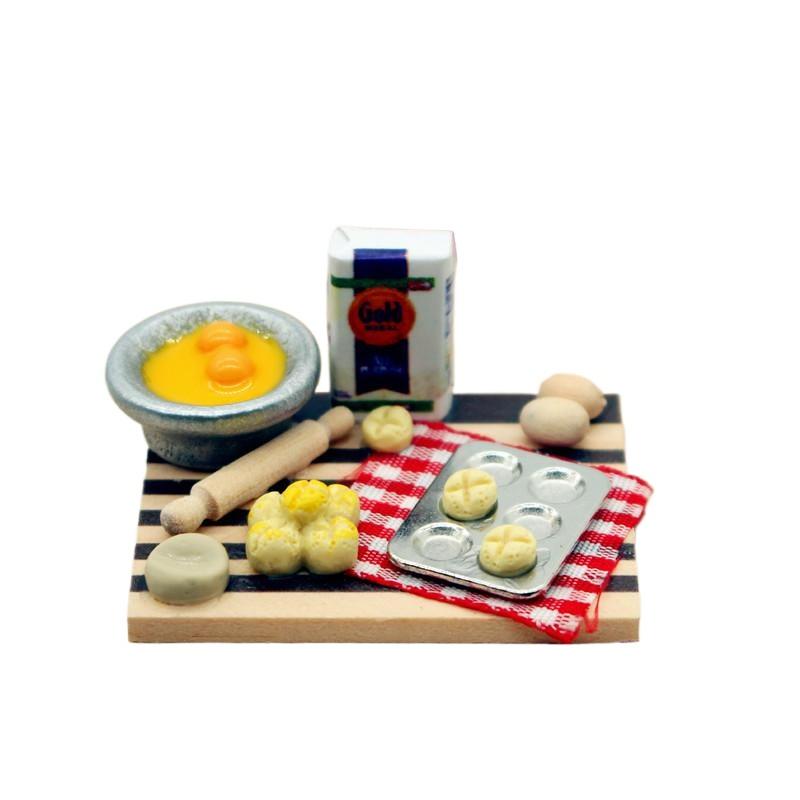 Kids Toys Play Egg - Set Giocattolo per Casa delle Bambole: