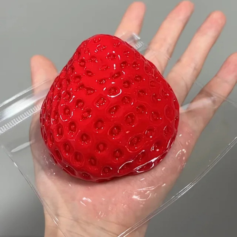 Kids Toys Doll - Squishy Fidget a Forma di Fragola,