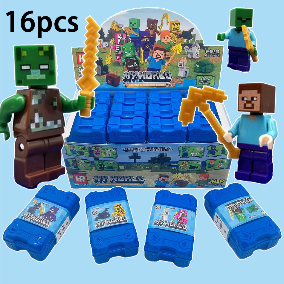 Kids Toys Deals - 16 Pezzi Anime My World Figure