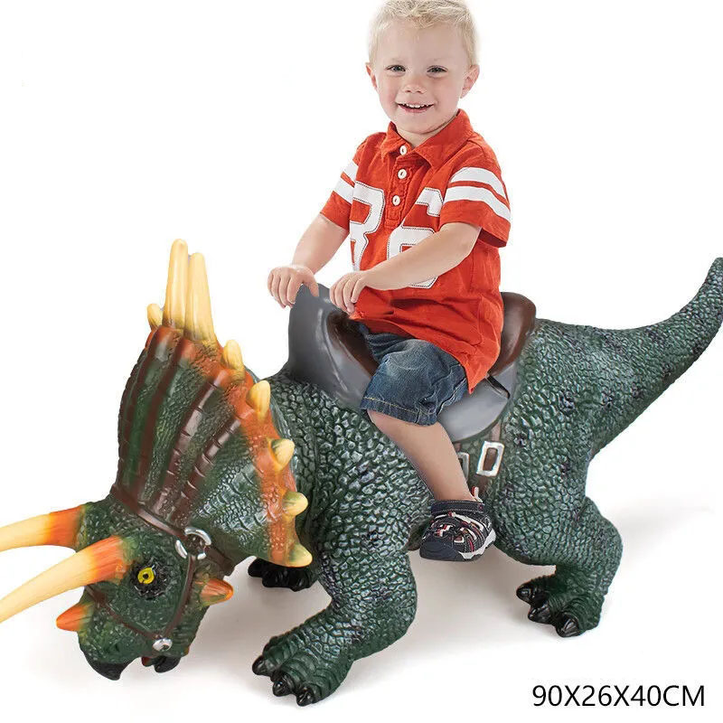 Kids Toys Videos - Simulazione oversize gomma morbida dinosaur mount
