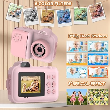 Kids Toys Videos - Fotocamera per bambini Fotocamera con stampa