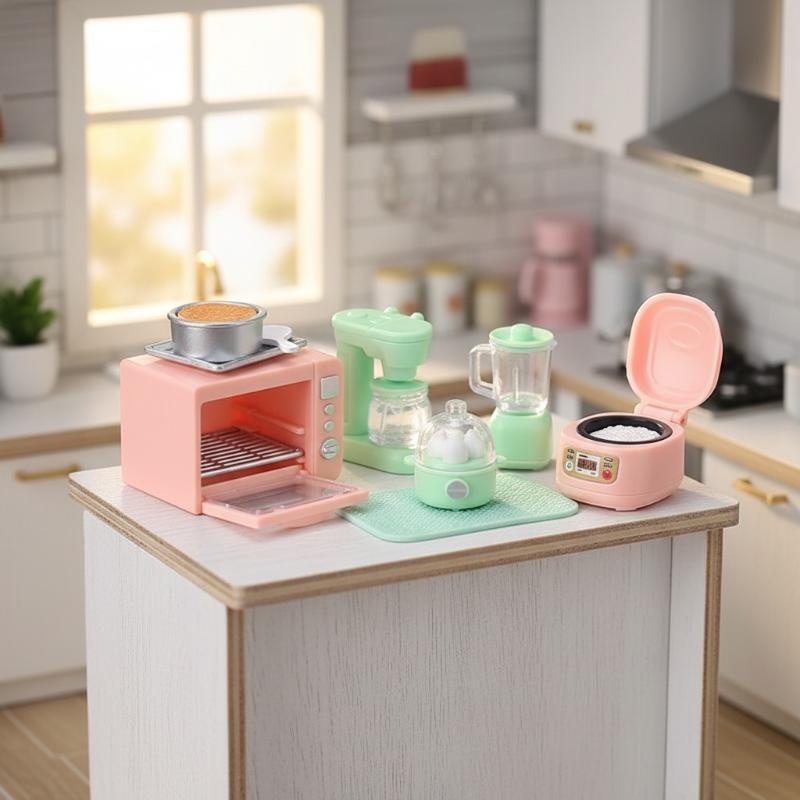 Kids Toys Play Egg - Mini Cucina Giocattolo per Bambini, Set
