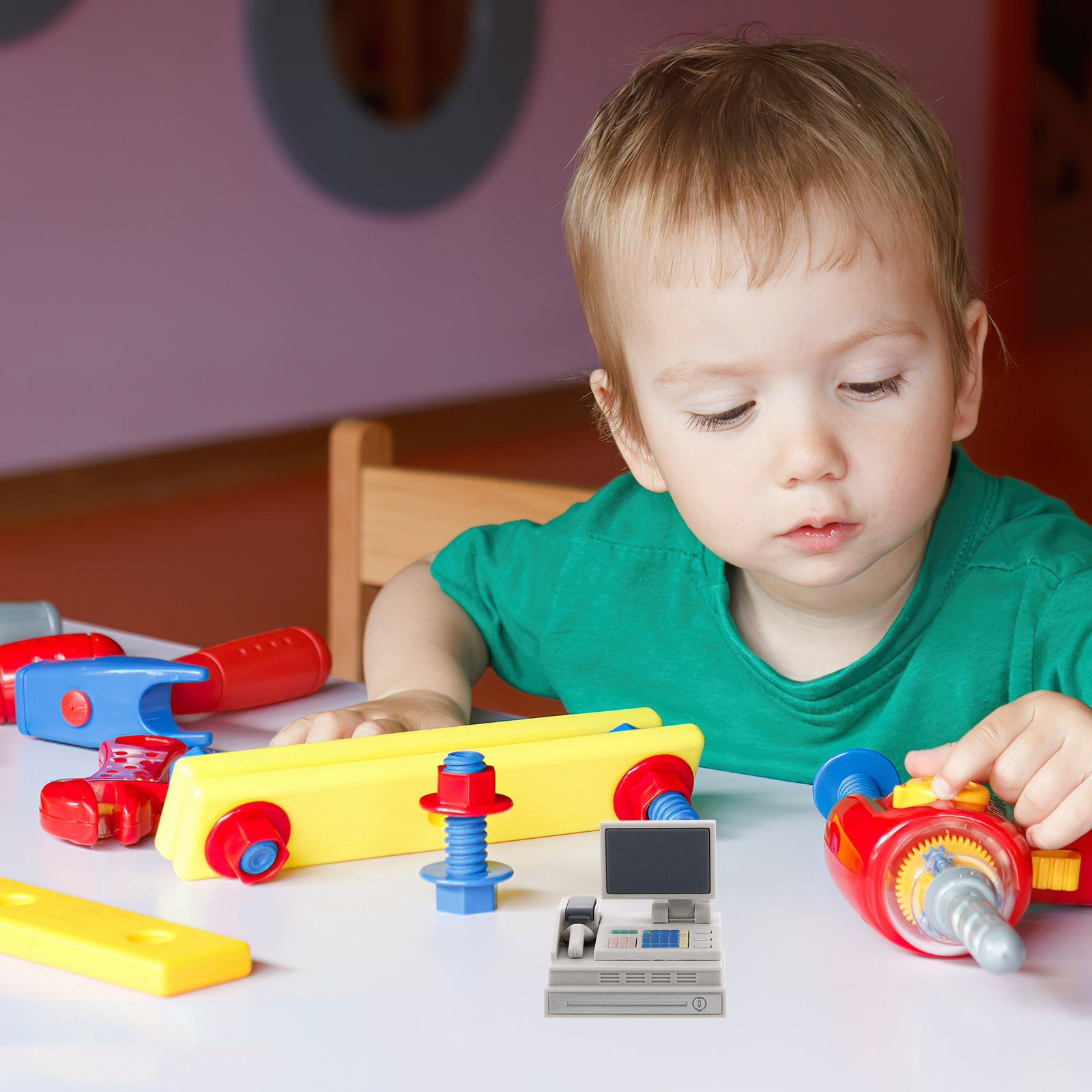 Toy Cash Register - Mini Sistema POS per Casa delle
