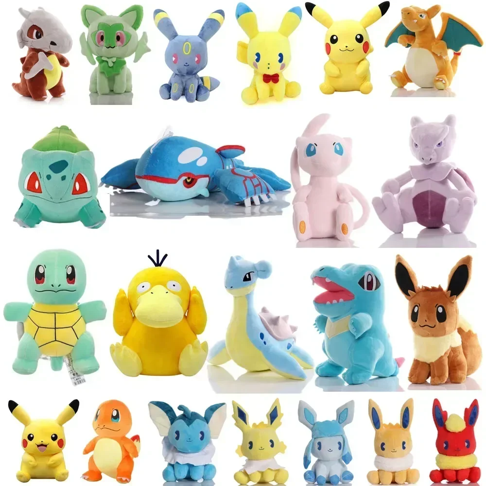 Kids Toys Doll - Peluche Pokémon Gengar, Charmander, Squirtle, Bulbasaur,