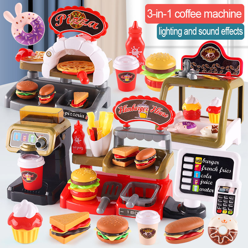 Toy Cash Register - Kid Play House Gioco Cucina Fast