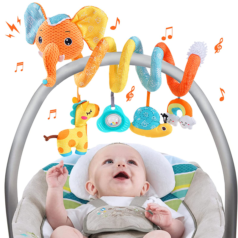 Kids Toys Elephant - Seggiolino auto Giocattoli Infantile Colore Elefante