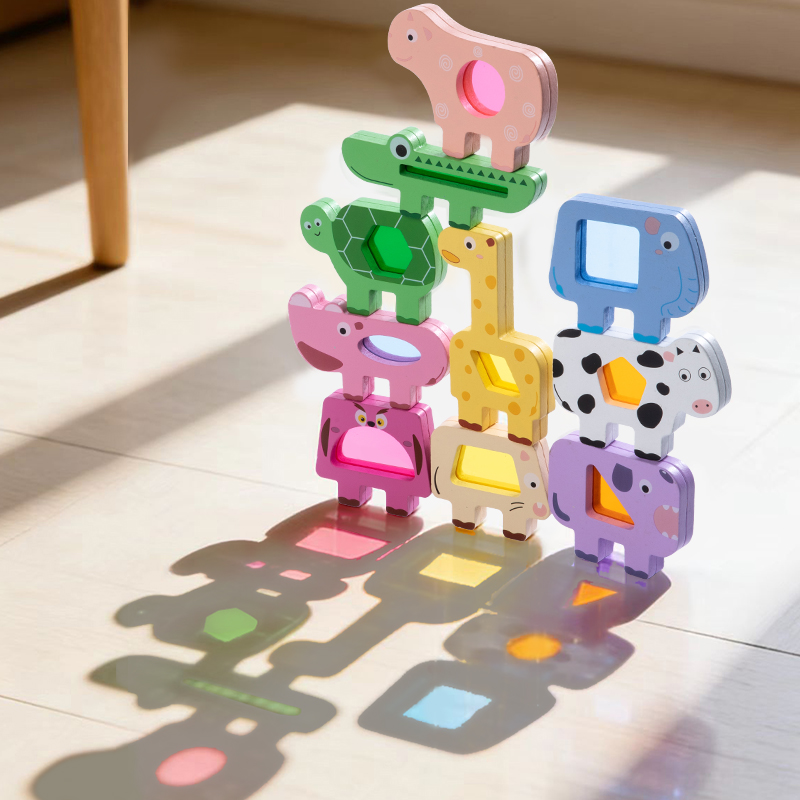 Gioco di impilamento con blocc - Wooden Blocks Stacking recensione e prezzo