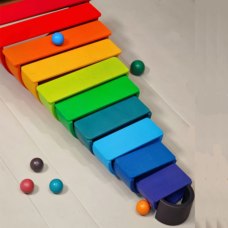 Blocchi di costruzione in legn - Wooden Blocks Stacking recensione e prezzo