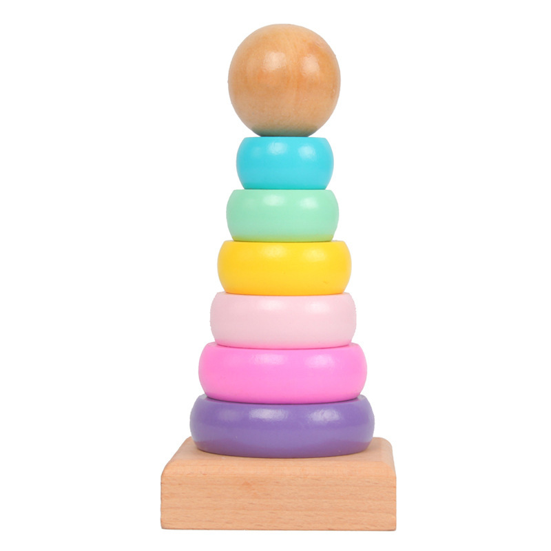Bambini Arcobaleno Torre Ghier - Wooden Blocks Stacking recensione e prezzo
