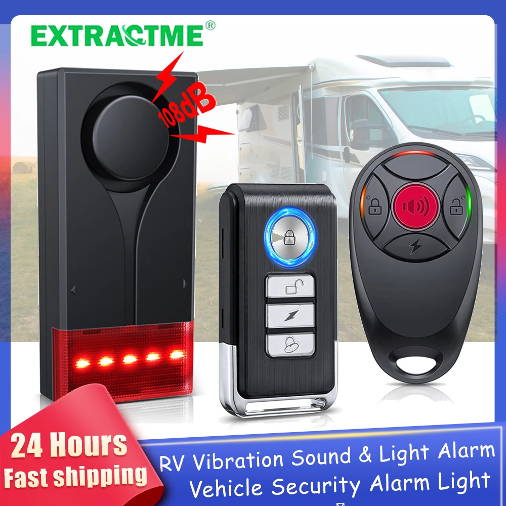 Extractme RV Allarme 108dB Sis - Remote Control Car recensione e prezzo