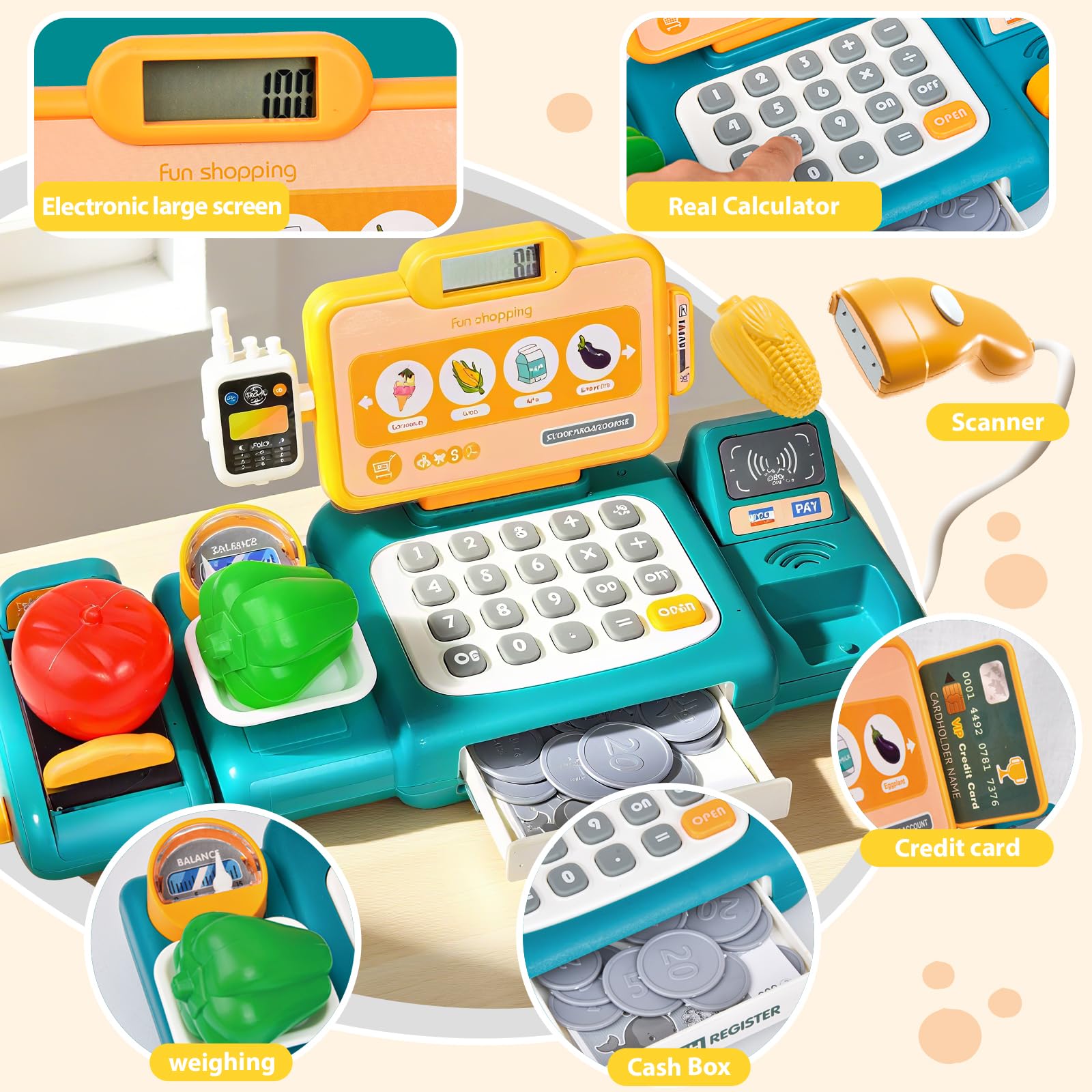Giocattolo Registratore di Cas - Toy Cash Register recensione e prezzo