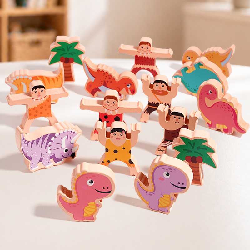 Blocchi impilabili a forma di  - Wooden Blocks Stacking recensione e prezzo
