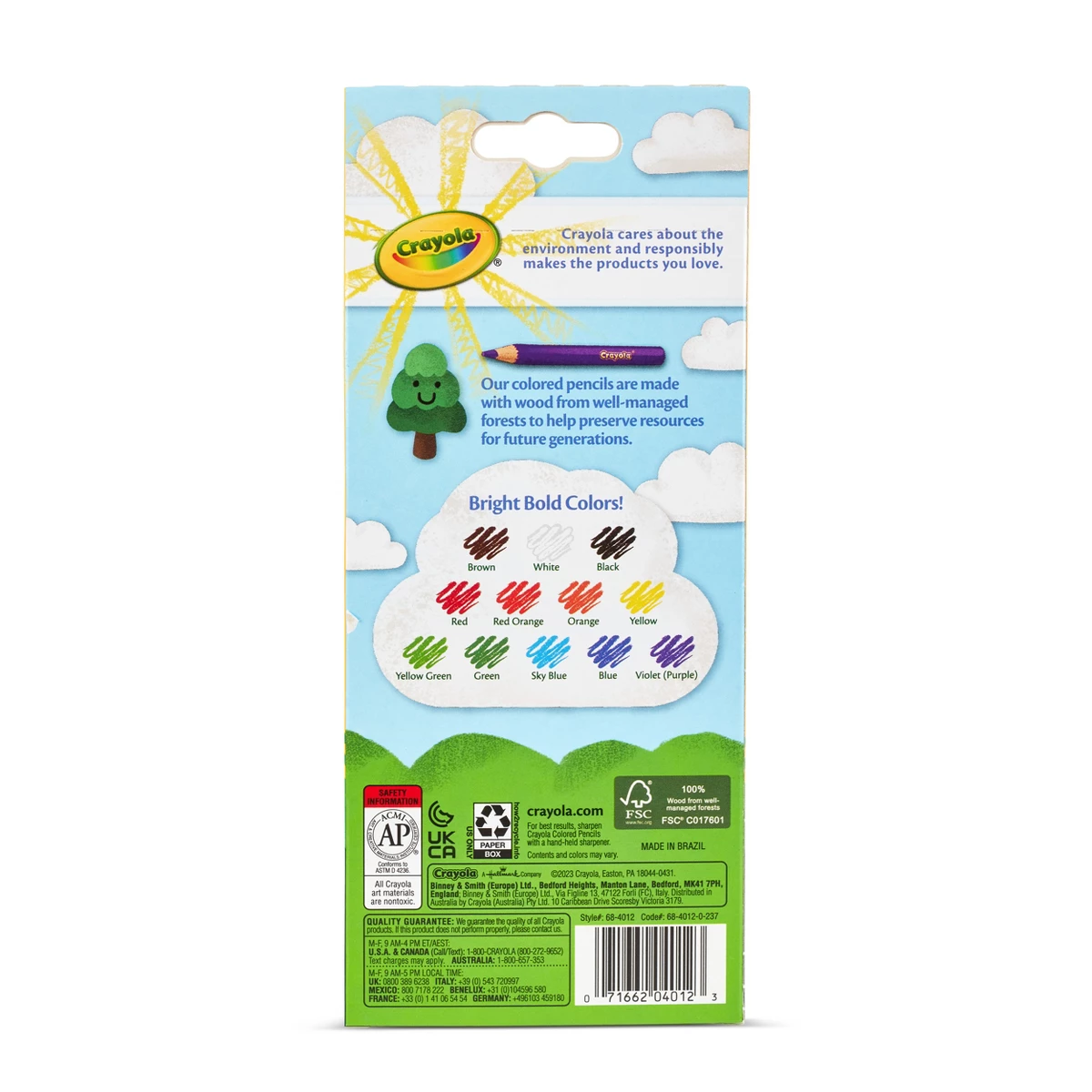 12 matite colorate pre-affilat - Crayola Art Supply recensione e prezzo