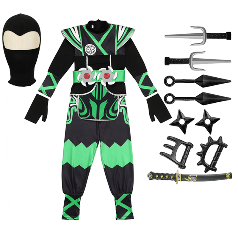 Costume da Ninja Verde per Bam - Kids Toys Japan recensione e prezzo