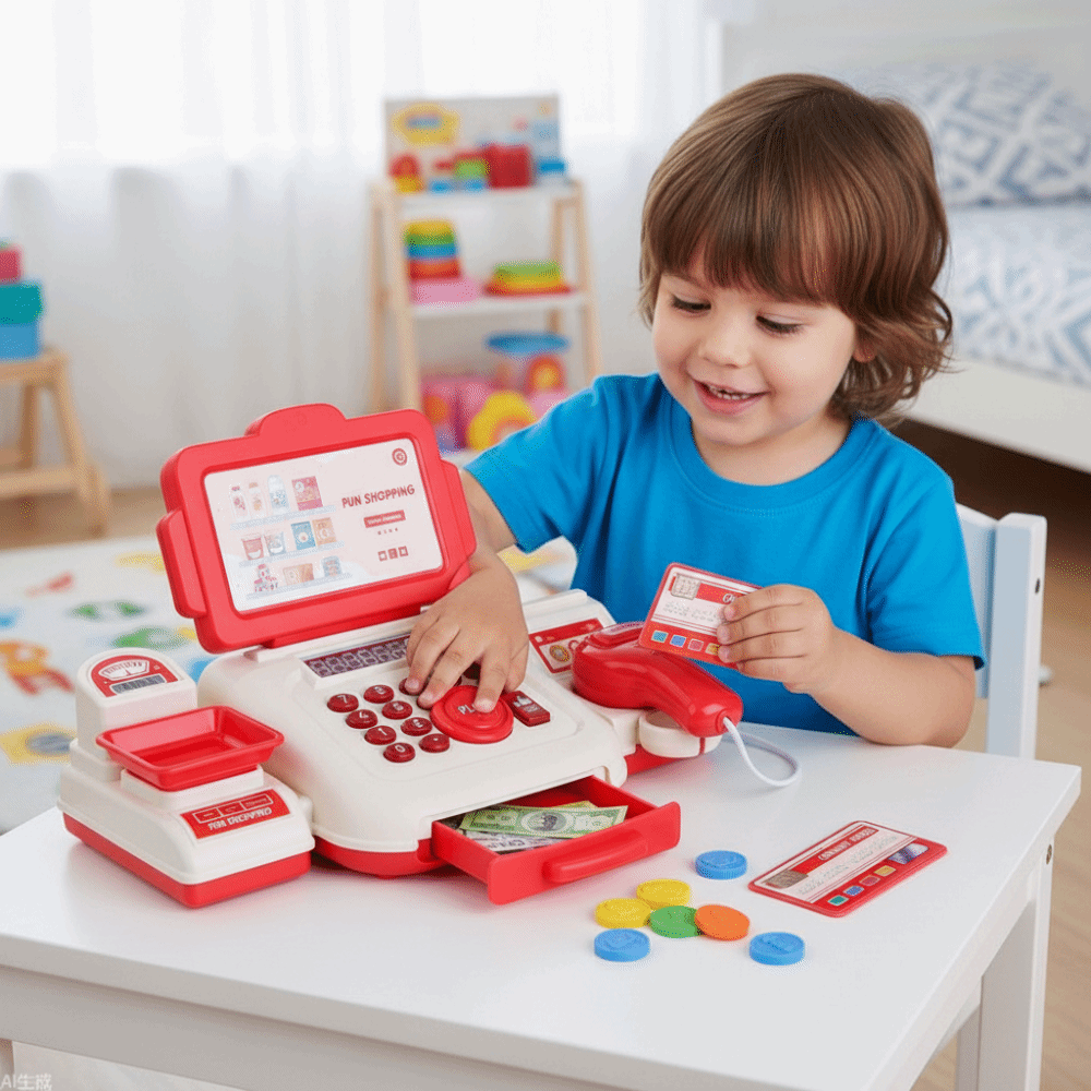 Puzzle di Simulazione Registra - Toy Cash Register recensione e prezzo