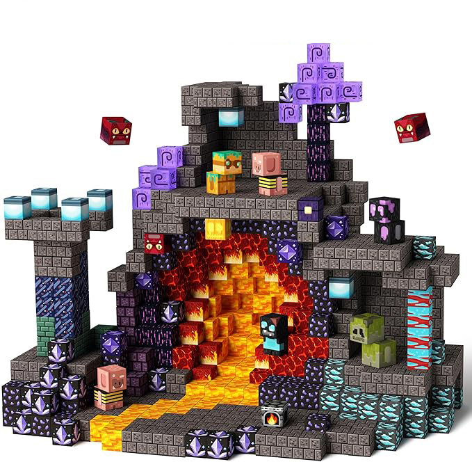 Set di 100 Blocchi Magnetici d - Volcano Experiment Kit recensione e prezzo
