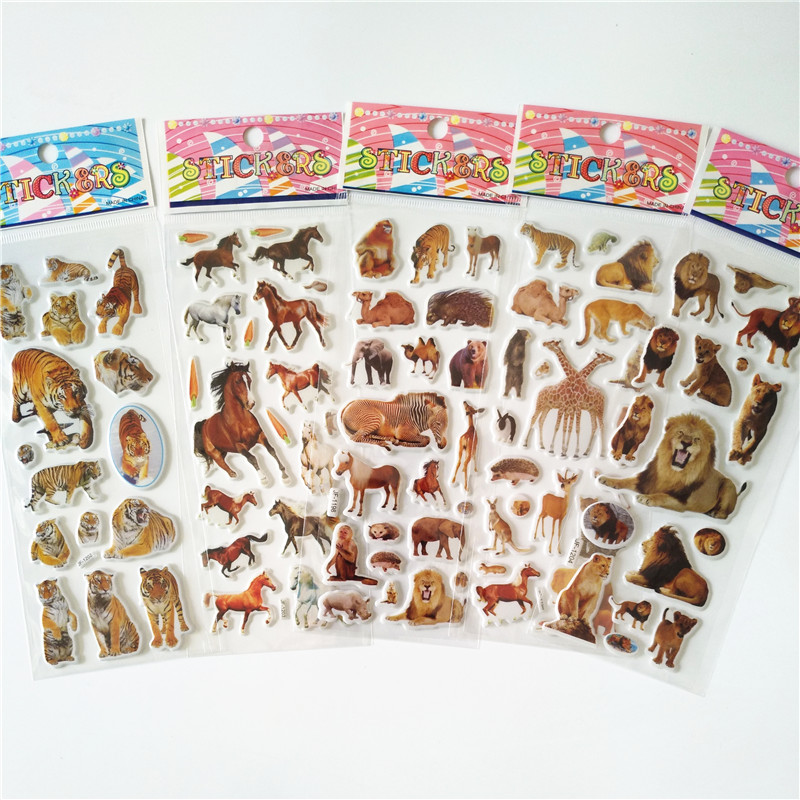 6 pezzi adesivi stile animali  - Kids Toys Elephant recensione e prezzo