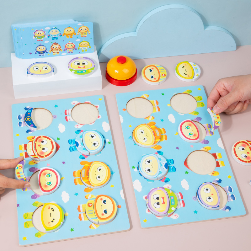 Montessori Doppia Battaglia Bu - Wooden Blocks Stacking recensione e prezzo